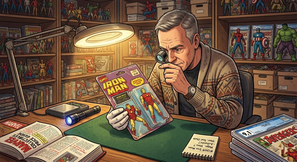 Hoe herken je een officiële Marvel collectible? Leer waar je op let bij verpakking, logo's, fabrikant, licentie en kwaliteit.